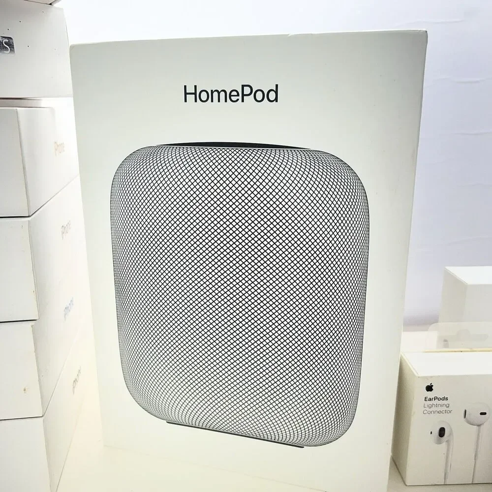 Lot of Apple BOXES ONLY: 6 iPhones, 4 Watches, TV, 2 AirPods, Charger, Home Pod